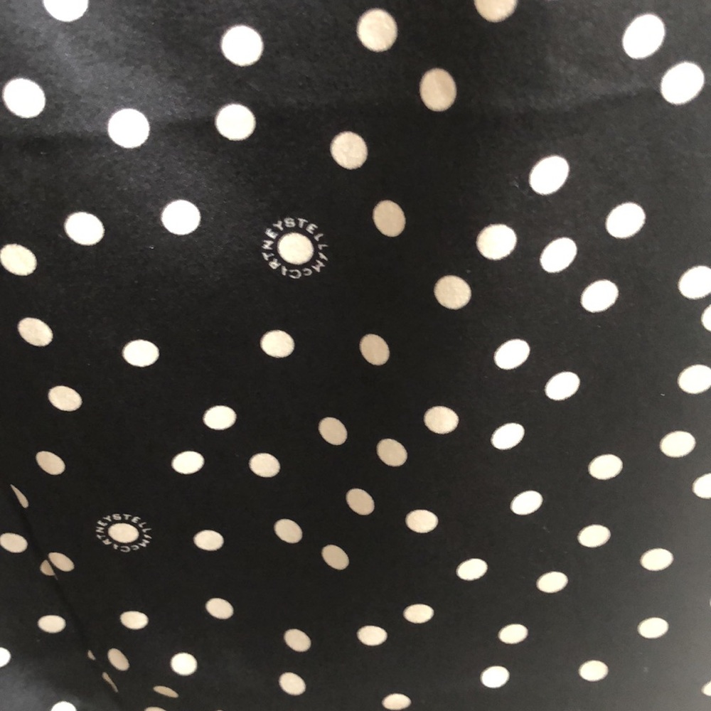 Stella McCartney Melanie Dot Print Stretch Silk Camisole (Size Medium) NWT - Picture 9 of 13